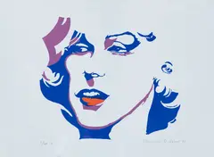 Marylin Monroe by Maurício Nogueira Lima, serigrafia, offered Mar 2021
