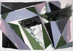 Emanoel Araujo, Sem Título, 1989, serigrafia