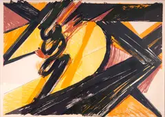 Emanoel Araujo, Sem Título, litografia