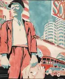 Belmonte, Homem, aquarela sobre papel