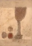 Carlos Scliar, Taça e Três Frutas