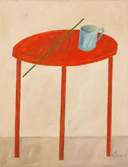 Naturezas-Mortas by Gustavo Rosa, 1981, têmpera sobre tela, offered Mar 2021