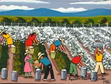 A Colheita by Agostinho Batista de Freitas, 1986, óleo sobre tela, offered Mar 2021