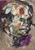Antonio Helio Cabral, Sem Título, óleo sobre cartão