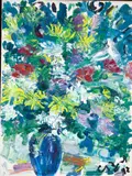 Antonio Helio Cabral, Vaso de flor, 1992, óleo sobre tela