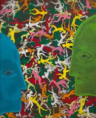 Inacabado by Farnese de Andrade, 1973, óleo sobre placa, offered Mar 2021