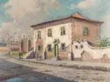 J. Ferreira, Casa do Trem, óleo sobre placa