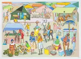 Carybé, Feira
