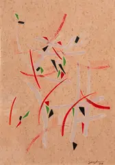 Sem Título by Ivan Serpa, 1953, guache sobre papel, offered Mar 2021