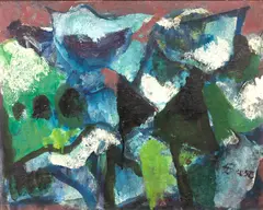 Sem Título by Henrique Boese, 1975, óleo sobre tela, offered Mar 2021
