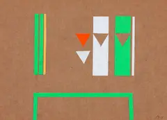 Sem Título by Ferreira Gullar, 2015, colagem, offered Mar 2021