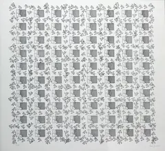 Sem Título by León Ferrari, 1986, heliografia sobre papel, offered Mar 2021