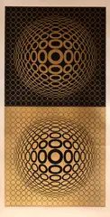Sem Título by Victor Vasarely, serigrafia, offered Mar 2021