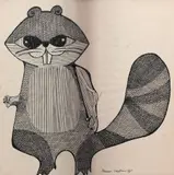 Esquilo by Aldemir Martins, 1965, nanquim sobre papel, offered Mar 2021