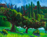 Inimá de Paula, Paisagem Morumbi, 1997, óleo sobre tela