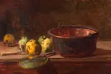 Pedro Alexandrino Borges, Natureza Morta, óleo sobre tela