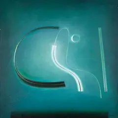 Sem Título by Danilo Di Prete, 1981, óleo sobre tela, offered Mar 2021