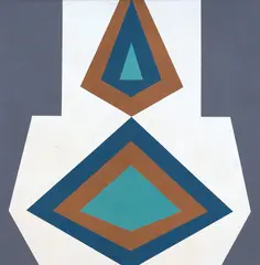 Valdeir Maciel, Sem Título, 1976, óleo sobre tela