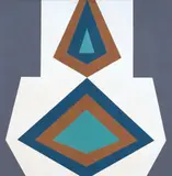 Valdeir Maciel, Sem Título, 1976, óleo sobre tela