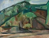 Aldo Bonadei, Paisagem