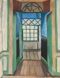 Corredor de Parati by Aldo Bonadei, 1967, óleo sobre tela, offered Mar 2021