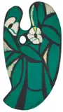 Palheta by Aldo Bonadei, 1971, óleo sobre madeira, offered Mar 2021