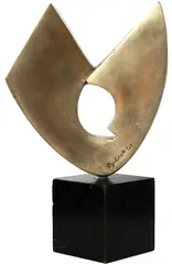 Sem Título by Bruno Giorgi, escultura em bronze polido, offered Mar 2021