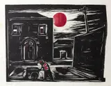 Oswaldo Goeldi, Tarde, xilogravura