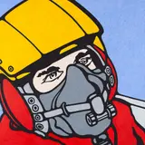 Claudio Tozzi, Aviador, 1986, acrílica sobre tela