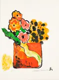Aldemir Martins, Vaso de flor