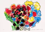 Flores by Aldemir Martins, 2003, serigrafia, offered Dec 2020