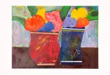 Vasos de Flores by Aldemir Martins, 2003, serigrafia, offered Dec 2020