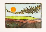 Paisagem by Aldemir Martins, 1983, serigrafia, offered Dec 2020
