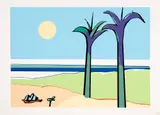 Aldemir Martins, Paisagem, 1987, serigrafia