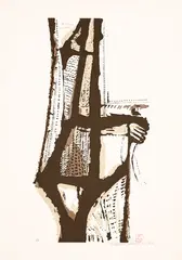 Sem Título by Aldemir Martins, 1982, serigrafia, offered Dec 2020