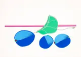 Aldemir Martins, Fruta, 1987, serigrafia