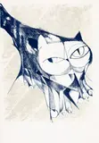 Aldemir Martins, Gato, litogravura