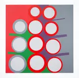 Judith Lauand, Composição Colorida, serigrafia