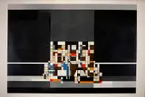 Milton Dacosta, Composição Geométrica, serigrafia