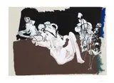 Manabu Mabe, Abstrato, 1988, serigrafia