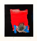 Manabu Mabe, Abstrato, 1993, serigrafia