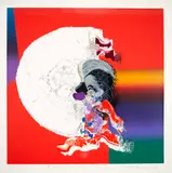 Manabu Mabe, Abstrato, 1996, serigrafia