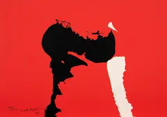 Abstrato by Manabu Mabe, serigrafia, offered Nov 2020
