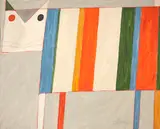 Gustavo Rosa, Gato Colorido, 1982, óleo sobre tela