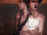 Juarez Machado, Duas Mulheres em Fundo Gris