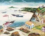 Sílvio Pinto, Ponta D‘ Areia, 1992, óleo sobre tela