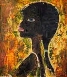 Bernard Bouts, Mulher, óleo sobre placa
