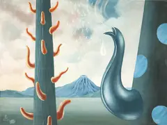 Sem Título by Walter Lewy, 1975, óleo sobre tela, offered Nov 2020
