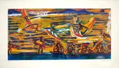 Sem Título by Rubens Gerchman, serigrafia, offered Nov 2020