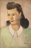 Francisco Rebolo, Figura Feminina, 1941, óleo sobre tela